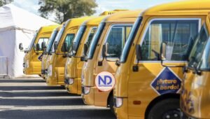 Autobuses escolares moverán a atletas en Centroamericanos SD