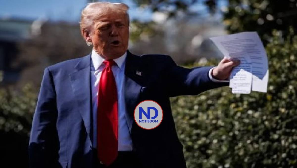 Trump descarta recesión EEUU y minimiza caída en Wall Street