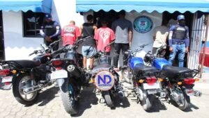 Apresan a 5 hombres calibrando motor en túneles de la 27 Febrero