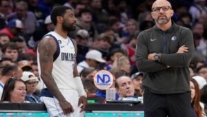 Jason Kidd dice lesión de Kyrie Irving no tiene que ver con carga de trabajo