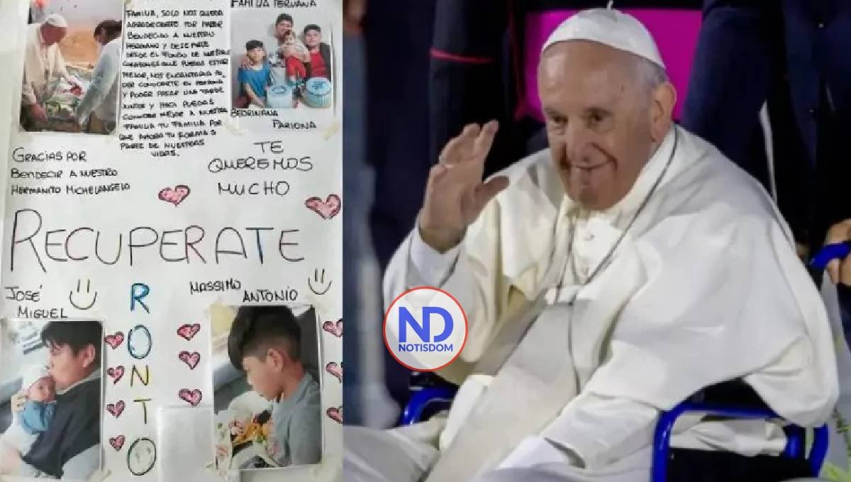 El papa recibe cientos de cartas de niños para desearle una pronta recuperación