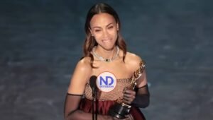 Zoe Saldaña gana el Oscar a Mejor Actriz de Reparto