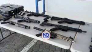 La PN desmantela red de tráfico de armas con base en los EE.UU.
