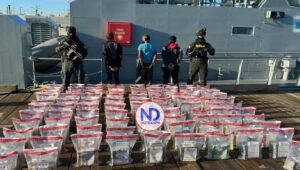 Ocupan 463 paquetes cocaína cerca de las costas de Peravia