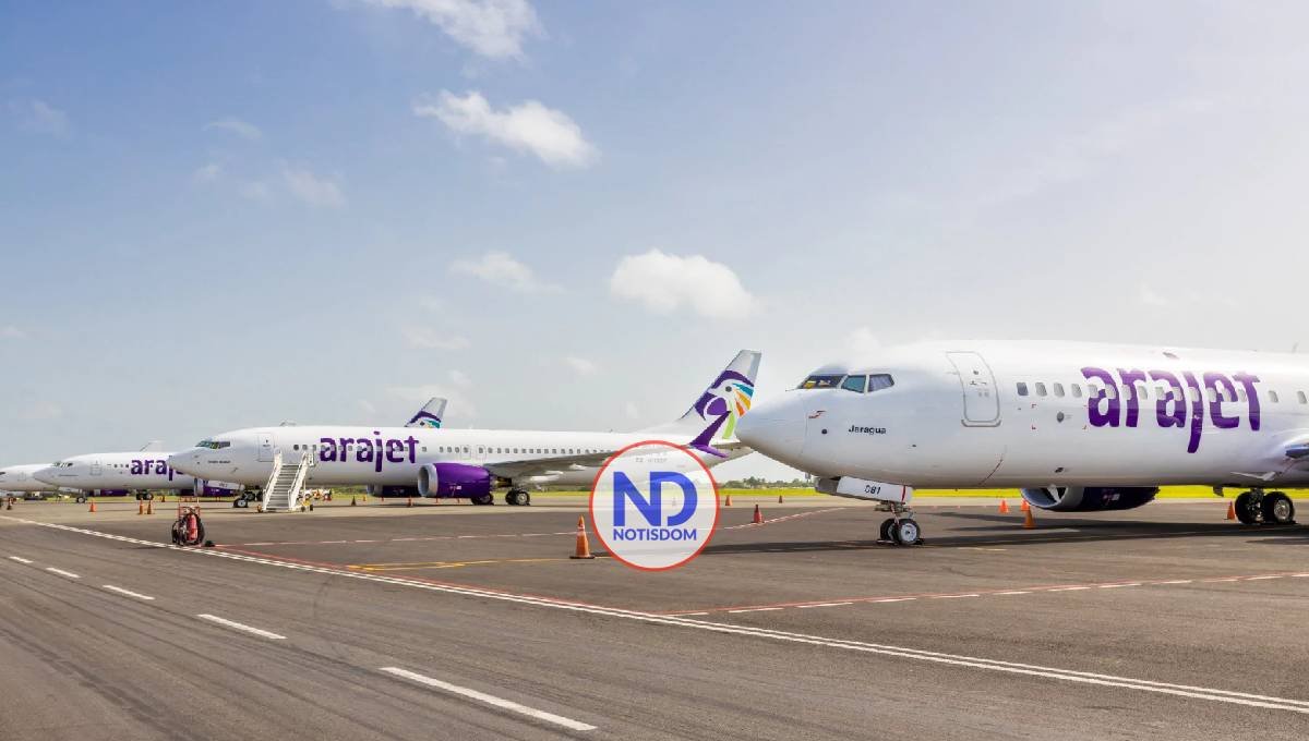 Arajet vuela el 84% de los pasajeros entre aerolíneas dominicanas