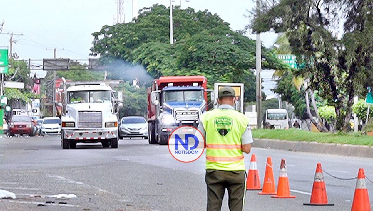 Restricciones a vehículos carga durante Semana Santa en la RD