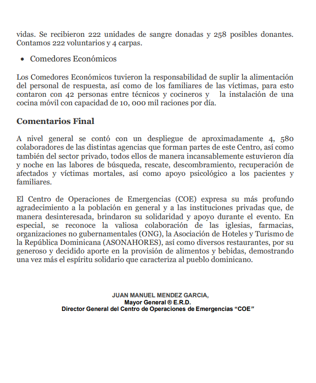 COLAPSO JET SET 7 Al menos 20 extranjeros fallecieron en tragedia del Jet Set