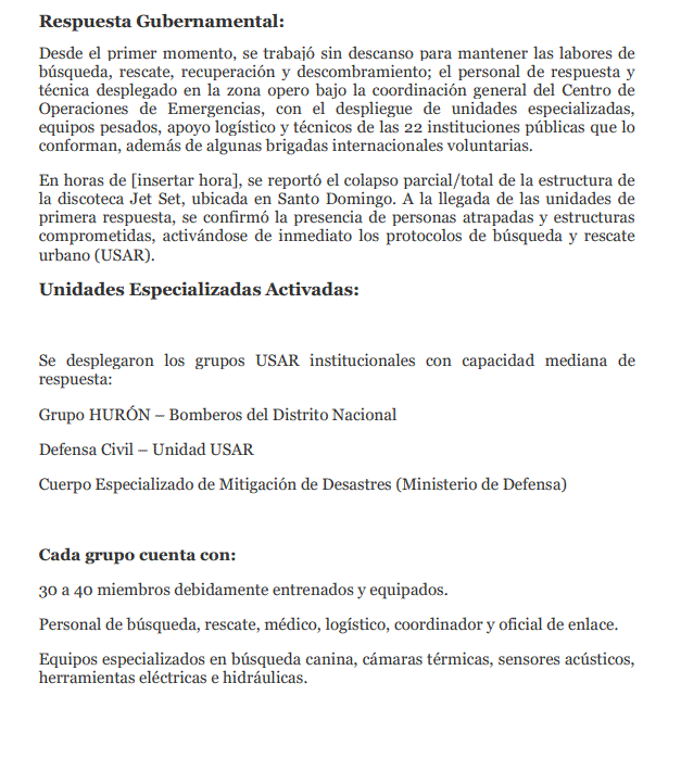 COLAPSO JET SET Al menos 20 extranjeros fallecieron en tragedia del Jet Set