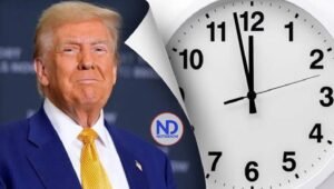 Trump insta al Congreso acabar con el cambio de hora
