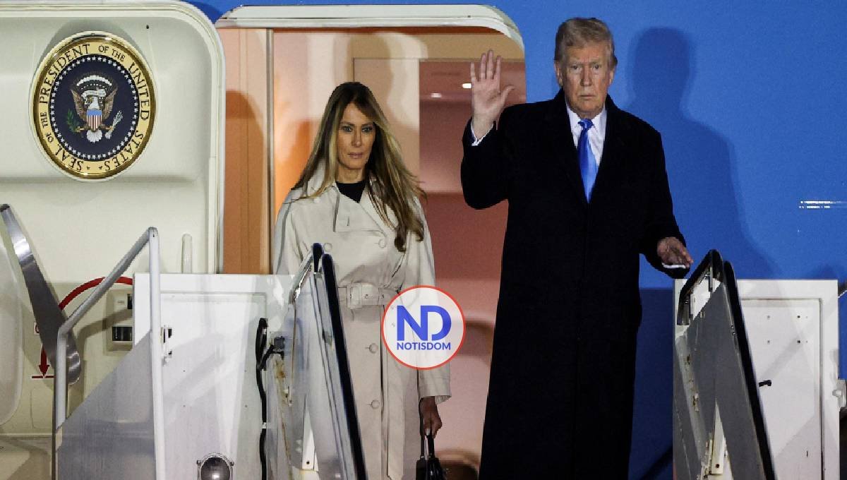 Trump aterriza en Roma para asistir funeral Papa Francisco