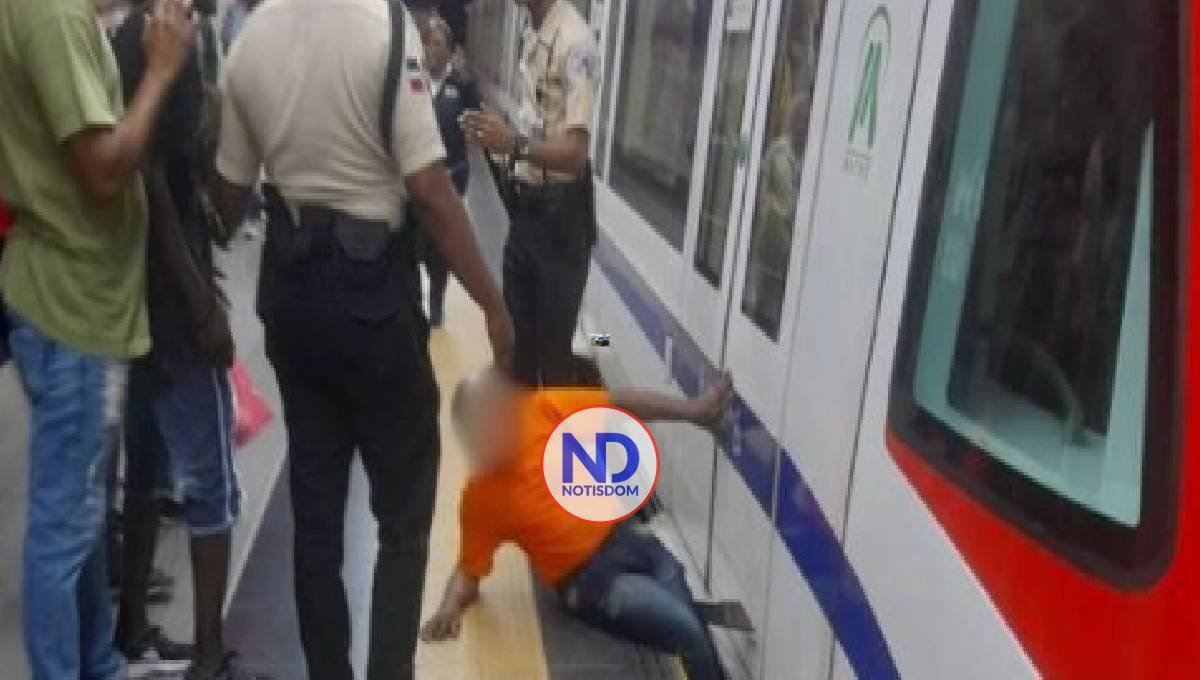 Hombre resulta herido al quedar atrapado entre andén y vía del Metro de SD