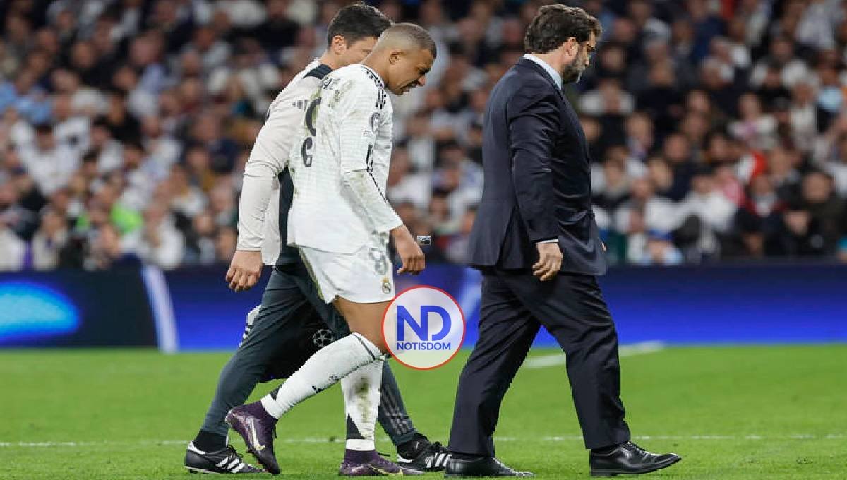 Mbappé será sometido a pruebas el viernes tras sufrir un esguince de tobillo