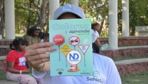 SeNaSa fomenta educación vial con charla divertida para niños y familias
