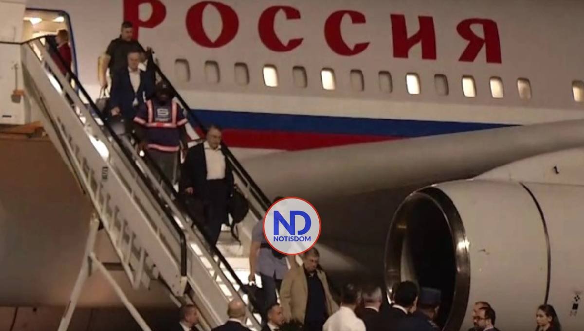 Canciller ruso Sergei Lavrov llega a RD en visita histórica