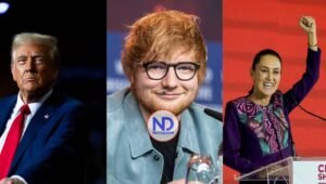 Trump, Sheinbaum y Ed Sheeran, entre personas más influyentes de 2025