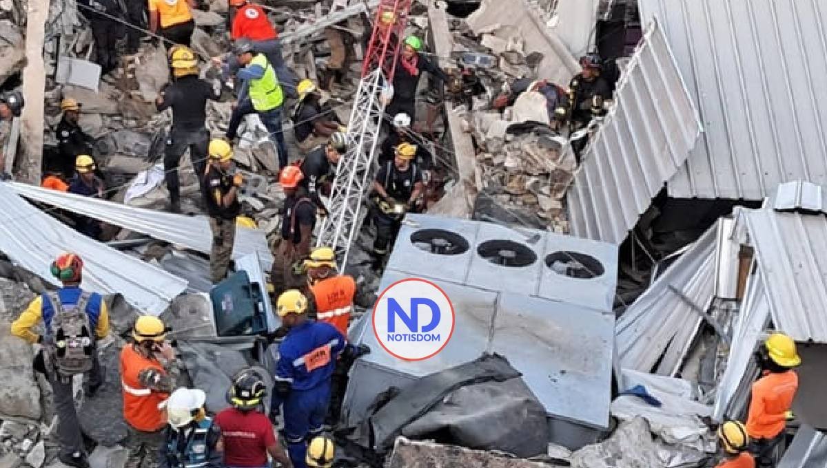 Escombros ayudarán esclarecer causas de derrumbe en Jet Set