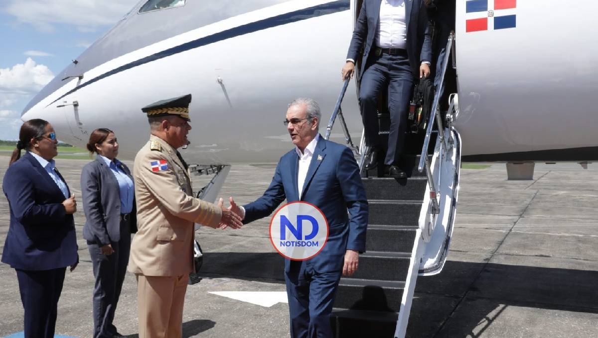 Presidente Abinader retorna al país tras reunión bilateral con Marco Rubio y reconocimiento en Washington