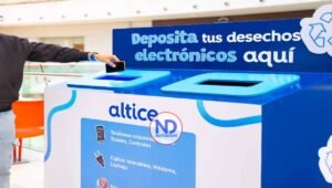 Altice amplía su red de recolección de desechos electrónicos en Ágora Mall