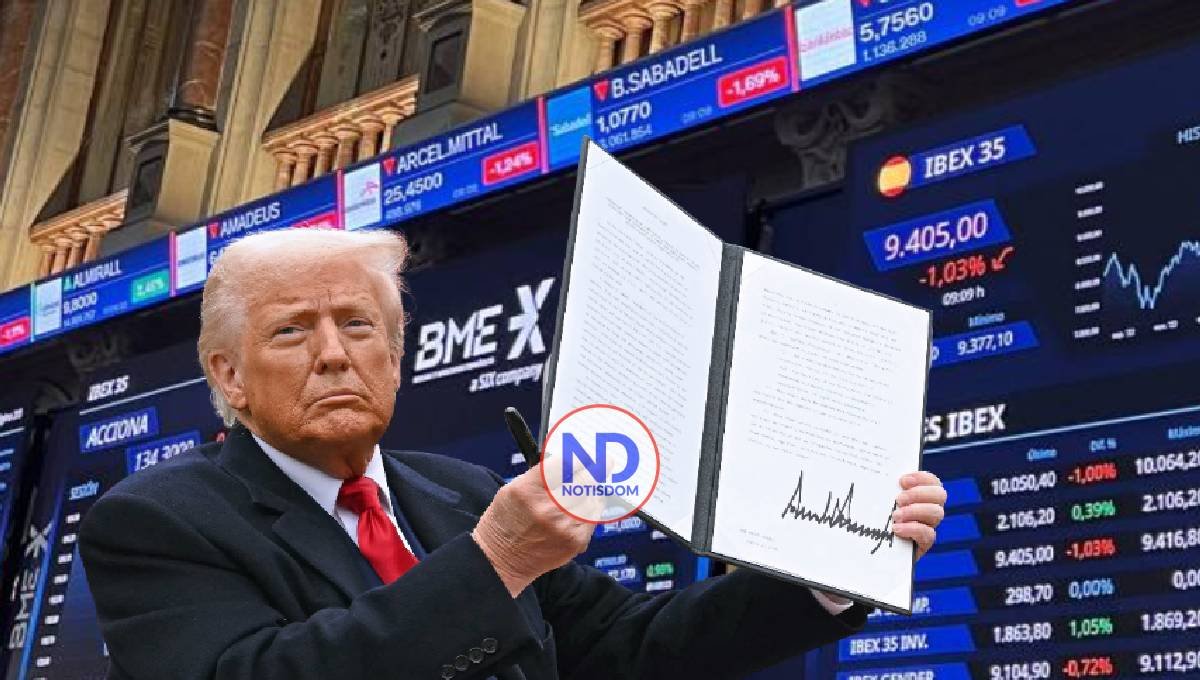 Caen bolsas internacionales tras anuncio nuevos aranceles a UE