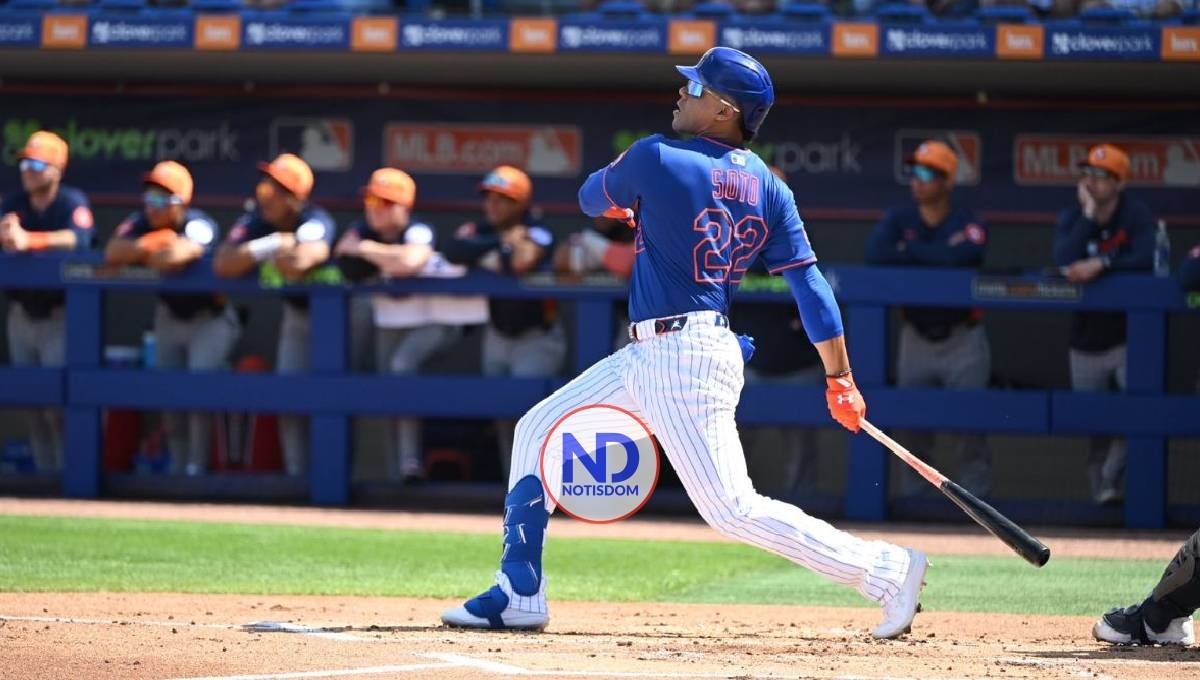 Dominicano Juan Soto conecta 2 cuadrangulares para los Mets
