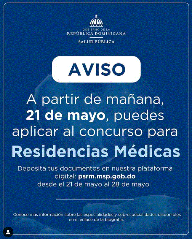 Salud Publica Salud Pública abre inscripciones para el Concurso de Residencias Médicas 2025