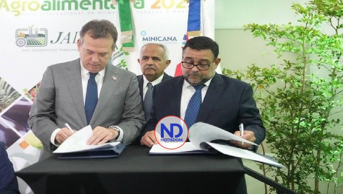 MICM y JAD sellan alianza para transformar la agroindustria RD
