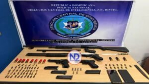 Incautan armas ilegales, drogas y máquinas tragamonedas en Santiago