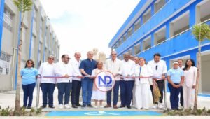 Gobierno inaugura liceo en Constanza con capacidad para 600 estudiantes