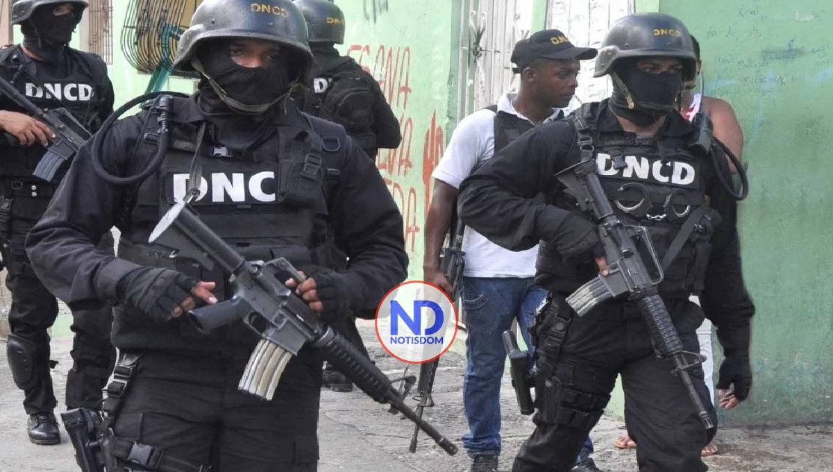 DNCD interviene en Capotillo, ocupa drogas y arresta a siete