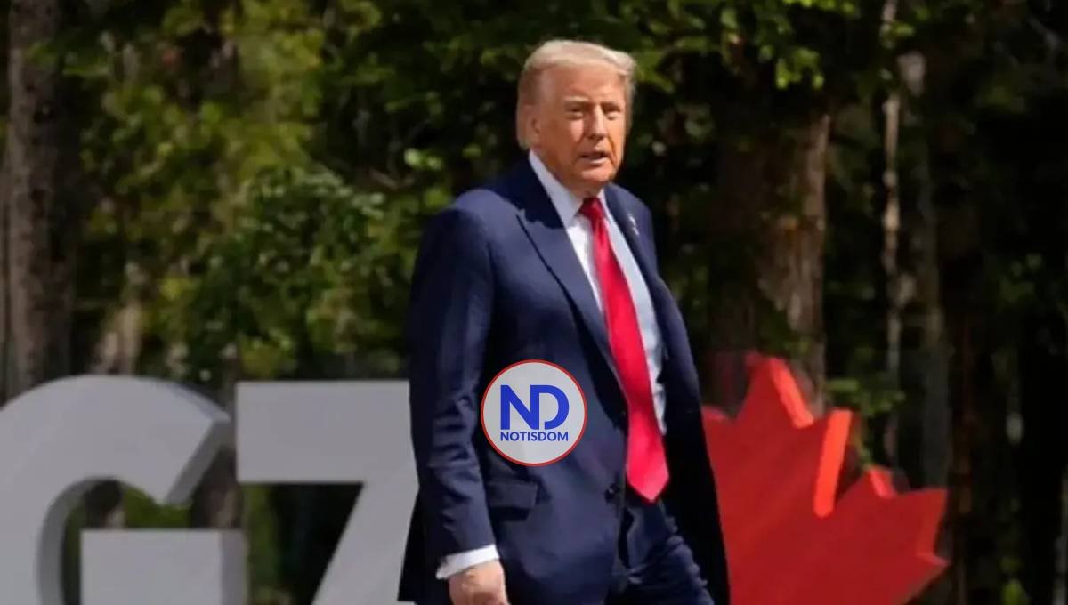 Trump abandona G7 tras hacer una advertencia sobre Teherán