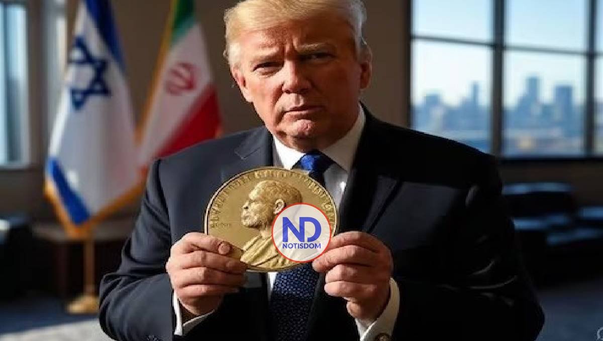 Trump nominado a Nobel de la Paz por alto el fuego Israel-Irán