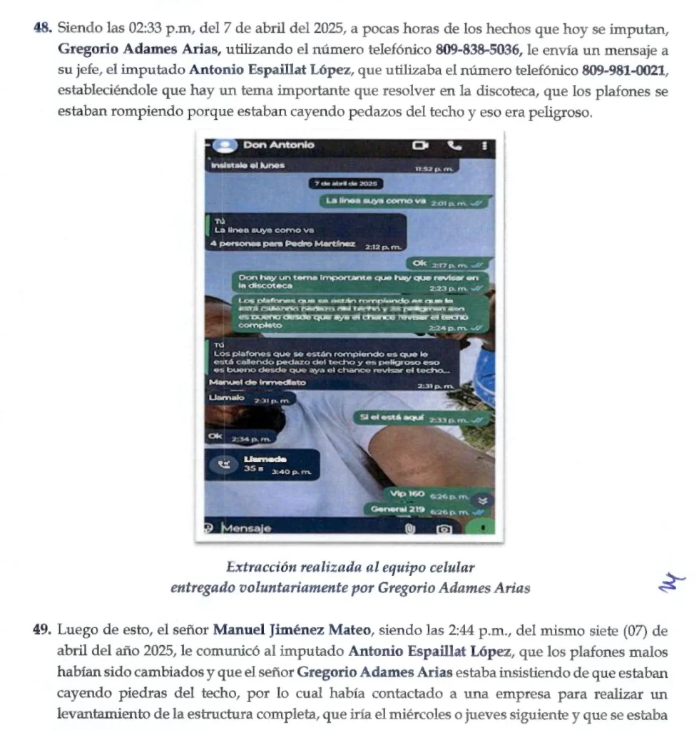Gregory, el testigo estrella: la historia del empleado del Jet Set que alertó y fue ignorado, según el MP 3 GREGORIO ADAMES CONVERSACION Gregory, el testigo estrella: la historia del empleado del Jet Set que alertó y fue ignorado, según el MP
