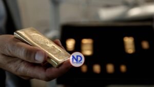 Precio del oro sube con fuerza hasta los 3,400 dólares con 2,41%