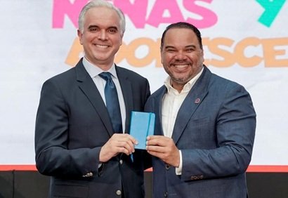 Pablo Ulloa y Luis Miguel De Camps Defensor del Pueblo afirma uno de cada 5 niños es víctima de violencia en RD