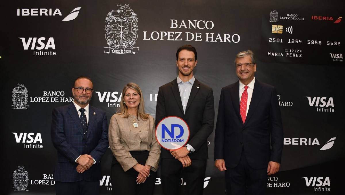 Iberia y Banco López de Haro presentan tarjeta de crédito Visa infinite 2 Iberia y Banco López de Haro presentan tarjeta de crédito Visa infinite