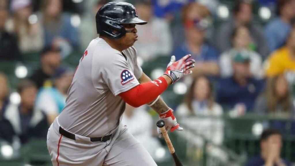 Rafael Devers 21 David Ortiz dice deben dejar a Rafael Devers en primera base
