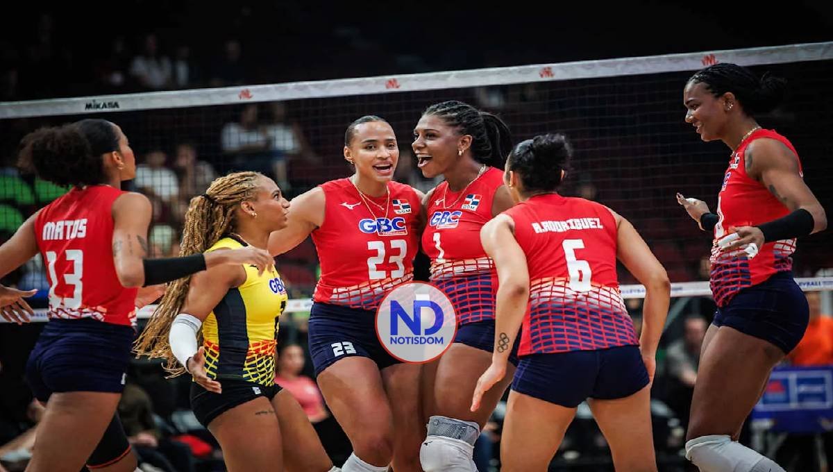 Las Reinas del Caribe ganan 3-2 sobre Holanda en la VNL