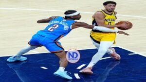 Haliburton hace magia y Mathurin sentencia para darle la ventaja a los Pacers en final de la NBA
