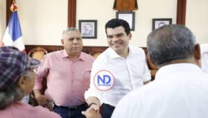 Wellington Arnaud informa construcción de nuevo acueducto en Sajoma, Santiago