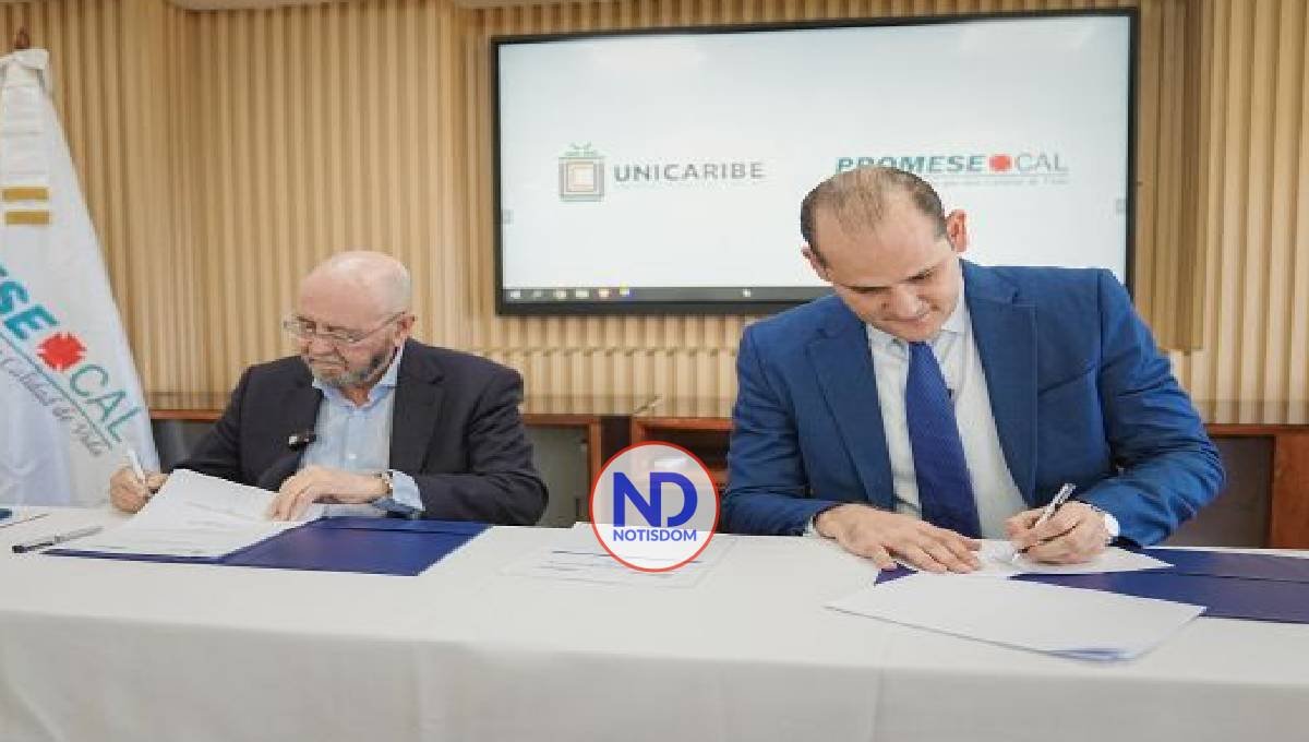 PROMESE y UNICARIBE firman acuerdo para mejorar educación
