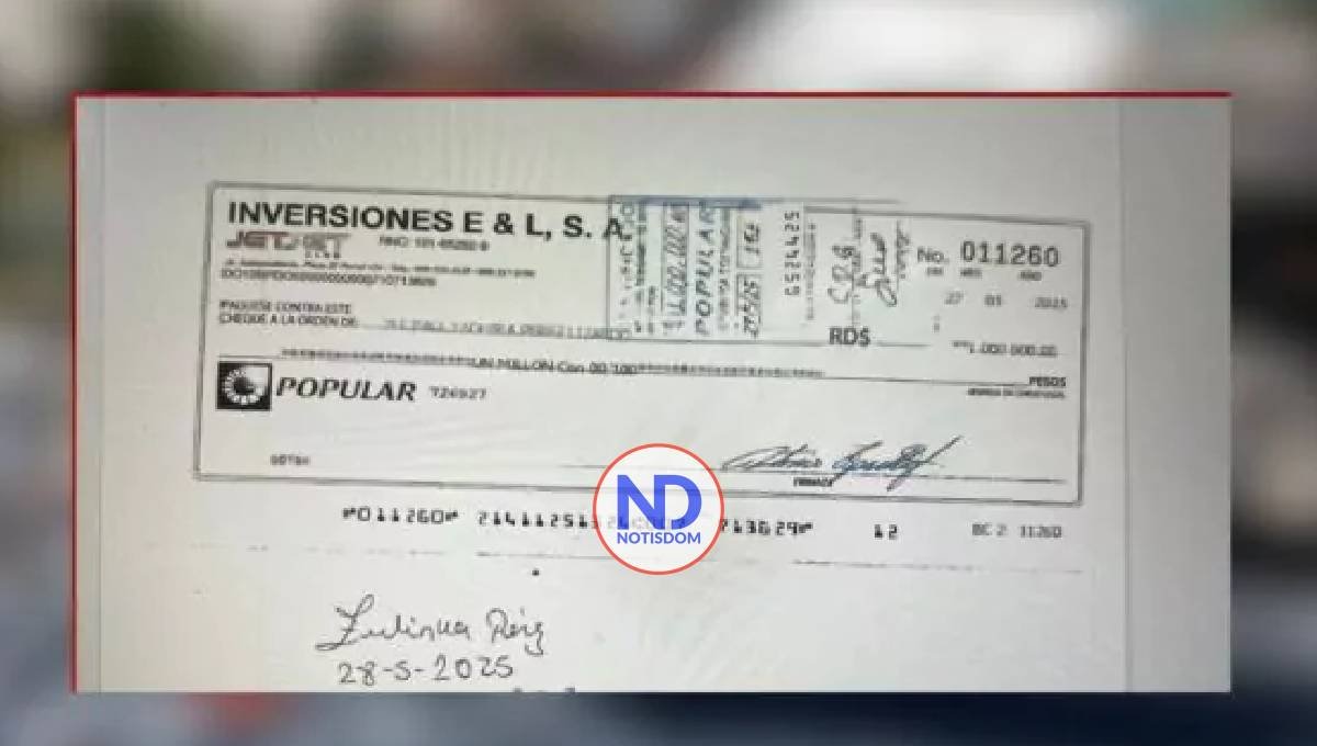 El cheque de Jet Set a Zulinka Pérez fue para «gastos médicos, personales y cualquier daño o perjuicio sufrido»