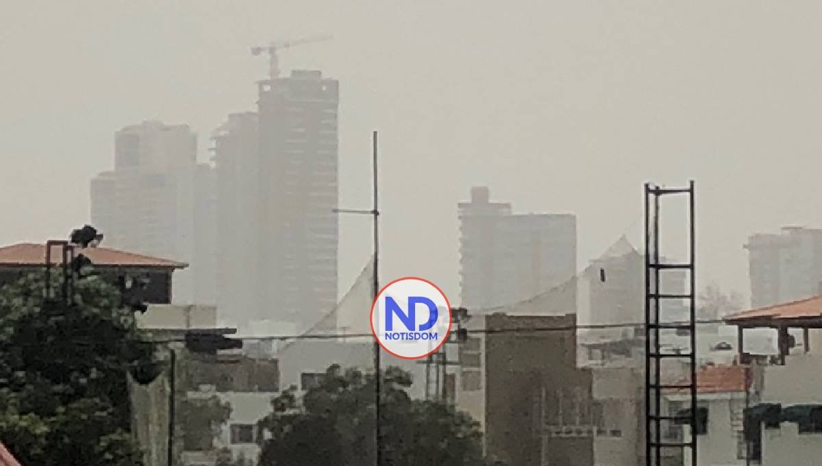 Esperan se disipe cielo de RD tras ser cubierto por polvo Sahara 2 Esperan se disipe cielo de RD tras ser cubierto por polvo Sahara