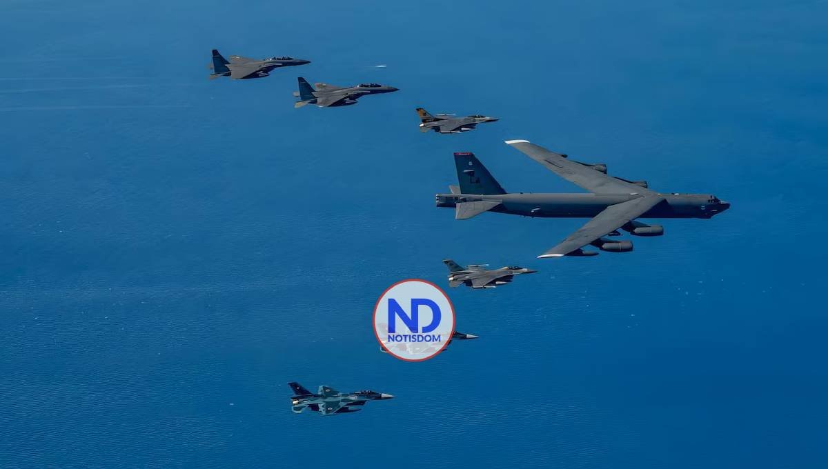 Corea del Norte denuncia uso bombarderos EU, Japón y Seúl