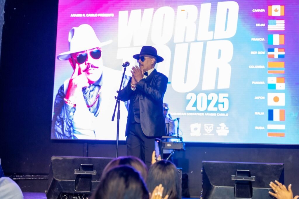 Aramis Camilo Aramis Camilo arranca su Gira Mundial 2025 con un show histórico en Santo Domingo