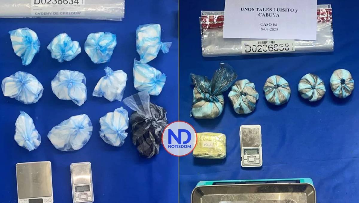 DNCD ejecuta otras intervenciones en Capotillo y confisca más de 6 mil gramos de drogas