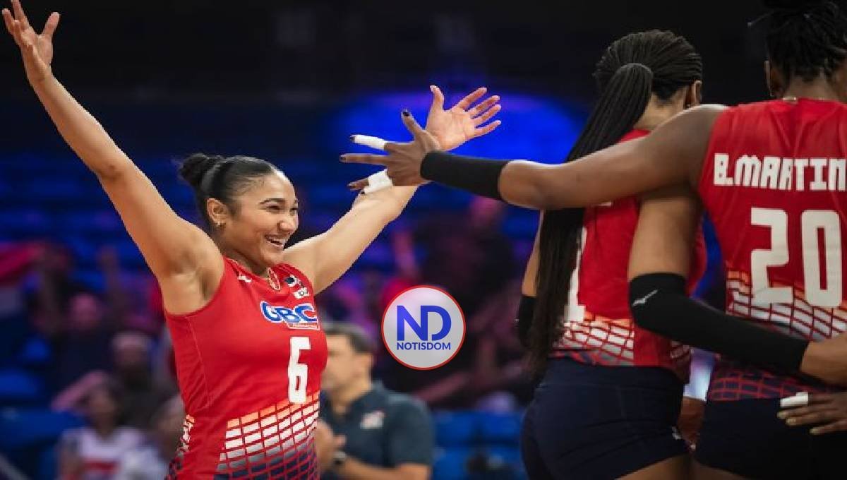 Dominicana vence a Thailandia en la Liga Naciones de Voleibol