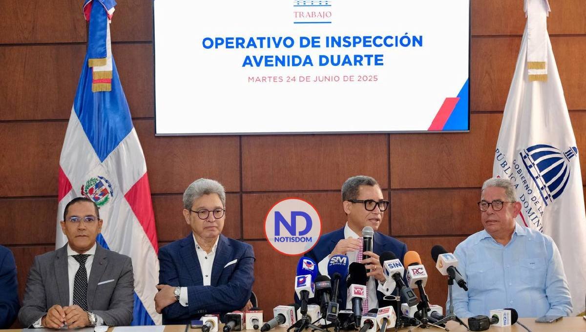 Ministerio de Trabajo detecta graves violaciones laborales en 13 tiendas de la avenida Duarte