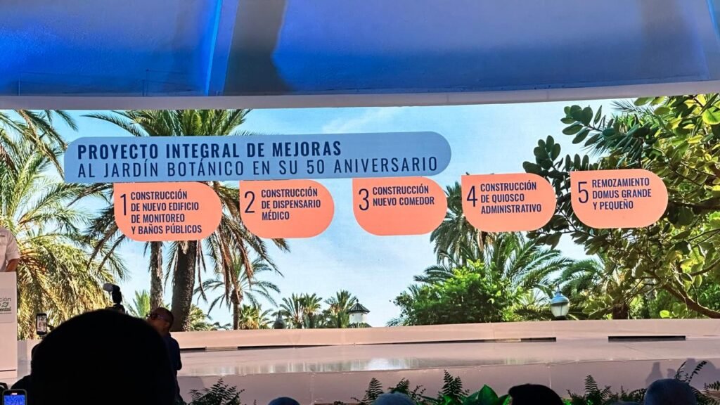 Jardin Botanico ANIVERSARIO El Jardín Botánico será remozado por su 50 aniversario