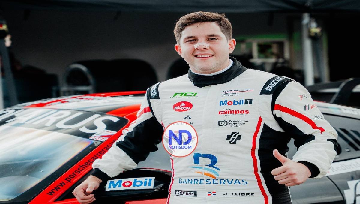 Jimmy Llibre representará a RD este sábado y domingo en la pista de Road América