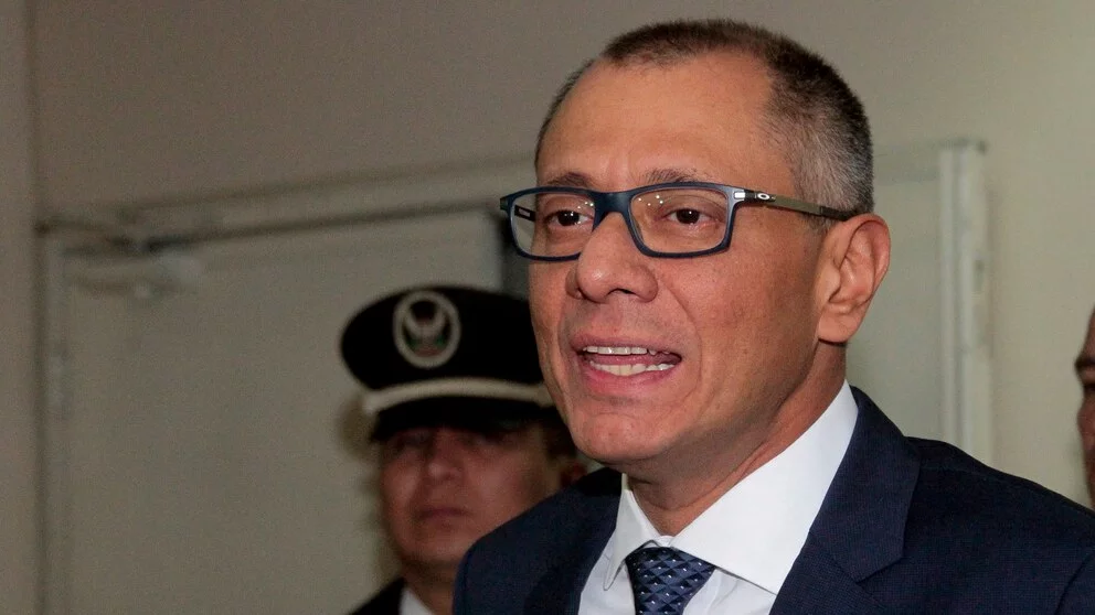Jorge Glas Ex vicepresidente de Ecuador fue condenado a 13 años de cárcel por corrupción
